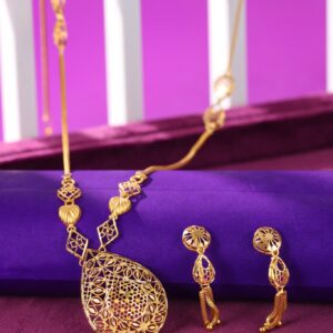 Layali Kuwait |Gold Necklace Set