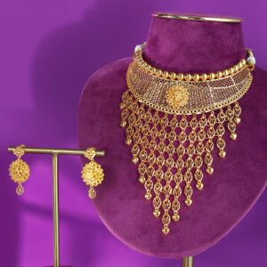 Luluat al kuwayt | Gold Choker Necklace