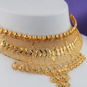 Sultanah Gold Choker Necklace