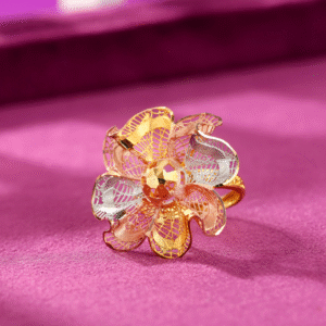 Zahra Al Jazeera | Dual Tone Gold ring