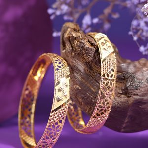 Elysian Gold Bangles – Precision-Designed Gold Bangles for Timeless Elegance
